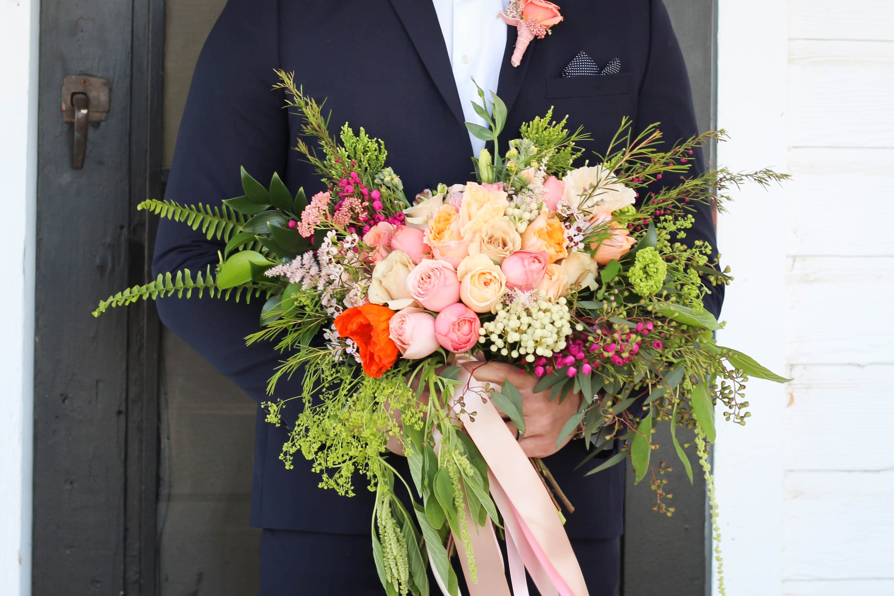 Stunning Bridal Bouquets Created by Palmer Flowers (970)2260200